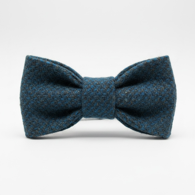 Harris Tweed Pet Collar Bow